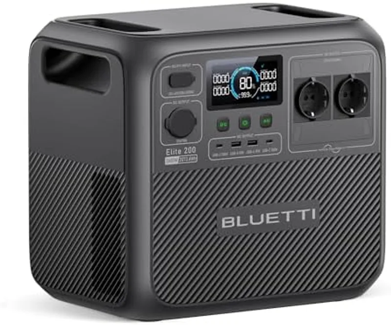 Detalle técnico del BLUETTI Elite 200 V2 — ficha actual Amazon España