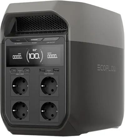 EcoFlow DELTA 3 review: 1024 Wh ampliables a 5 kWh con SAI 10 ms y carga 0-100% en 56 min (2026)