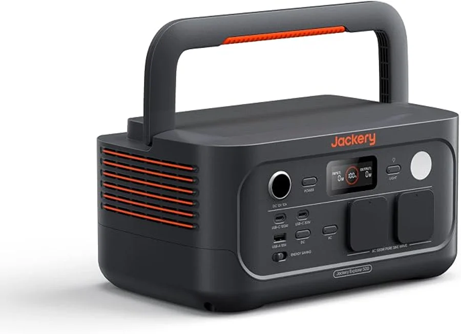 Jackery Explorer 500 v2 Estación de Energía Portátil 512Wh/500W
