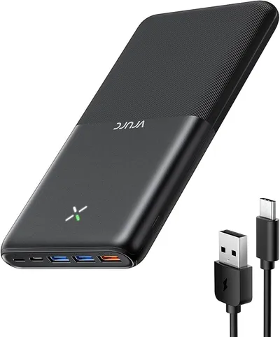 VRURC 30000 mAh review: la power bank más vendida con USB-C bidireccional por 32 € (4 salidas, 3 entradas)